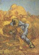 Vincent Van Gogh The Sheaf-Binder (nn04) Spain oil painting artist